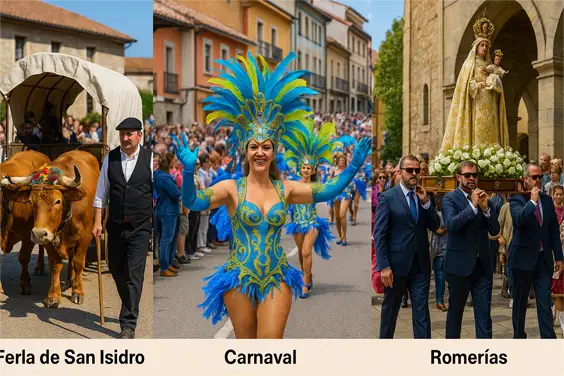 Festivales y cultura en Llanera